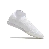 Chuteira Society Nike Phantom Luna Elite TF Branca Desempenho - imagem 4