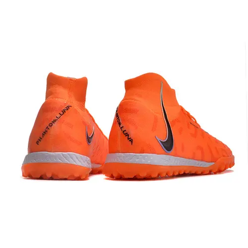 Chuteira Society Nike Phantom Luna Elite TF Laranja 