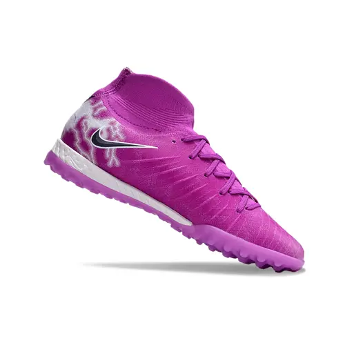 Chuteira Society Nike Phantom Luna Elite TF Roxa 