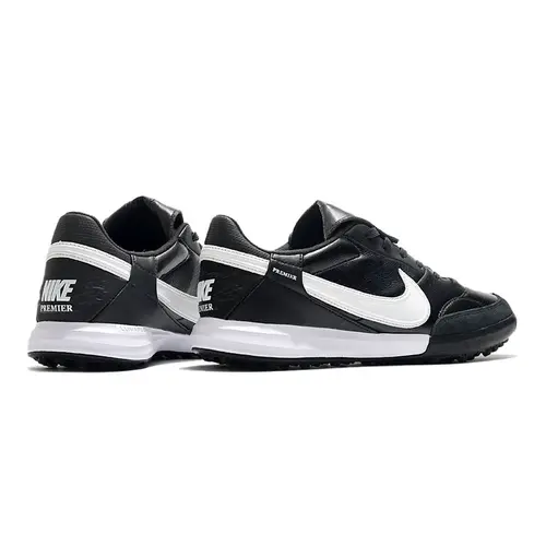 Chuteira Society Nike Premier 3 TF Preta e Branca