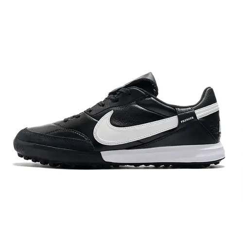 Chuteira Society Nike Premier 3 TF Preta e Branca