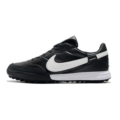 Chuteira Society Nike Premier 3 TF Preta e Branca