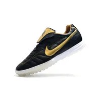 Chuteira Nike Retrô Tiempo Legend 7 Elite TF Preto e Dourado R10 - imagem 6