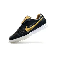 Chuteira Nike Retrô Tiempo Legend 7 Elite TF Preto e Dourado R10 - imagem 6