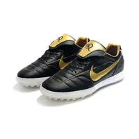 Chuteira Nike Retrô Tiempo Legend 7 Elite TF Preto e Dourado R10 - imagem 3