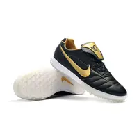 Chuteira Nike Retrô Tiempo Legend 7 Elite TF Preto e Dourado R10 - imagem 5