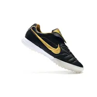 Chuteira Nike Retrô Tiempo Legend 7 Elite TF Preto e Dourado R10 - imagem 7