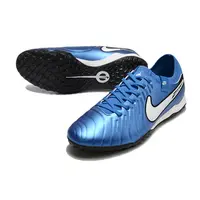 Chuteira Society Nike Tiempo Legend 10 Pro TF Azul | Elite - Oferta - imagem 2