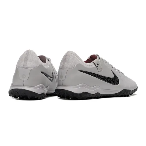 Chuteira Society Nike Tiempo Legend 10 Pro TF Cinza e Preto 