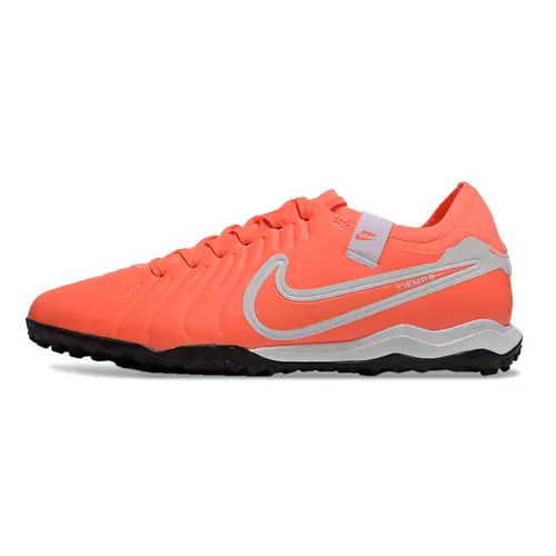 Chuteira Society Nike Tiempo Legend 10 Pro TF Laranja 