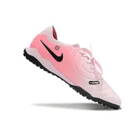 Chuteira Society Nike Tiempo Legend 10 Pro TF Rosa e Preto - imagem 3