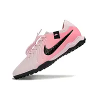 Chuteira Society Nike Tiempo Legend 10 Pro TF Rosa e Preto - imagem 2