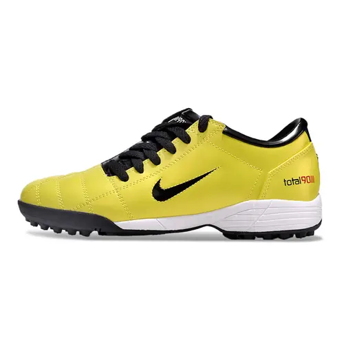 Chuteira Society Nike Total 90 TF Amarelo e Preto