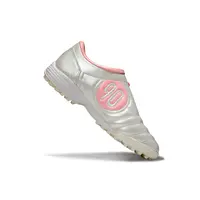 Chuteira Society Nike Total 90 TF Branco e Rosa | Leveza - imagem 4