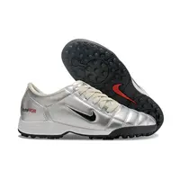 Chuteira Society Nike Total 90 TF | Prata e Creme Sofisticado - imagem 7
