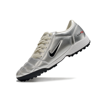 Chuteira Society Nike Total 90 TF | Prata e Creme Sofisticado - imagem 5