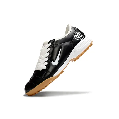 Chuteira Society Nike Total 90 TF Preto e Branco