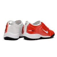 Chuteira Society Nike Total 90 TF Vermelha e Branco | Controle - imagem 5
