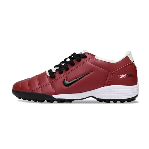 Chuteira Society Nike Total 90 TF Vermelho e Branco