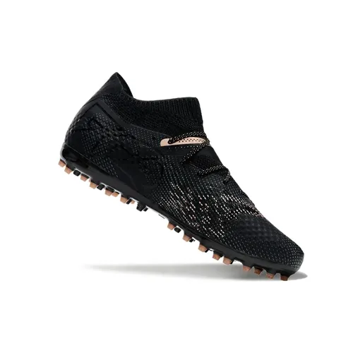 Chuteira Society Puma Future 7 MG Preta e Bronze 