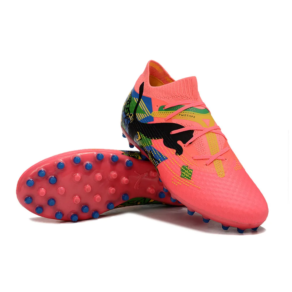 Chuteira Society Puma Future 7 MG | Design Colorido