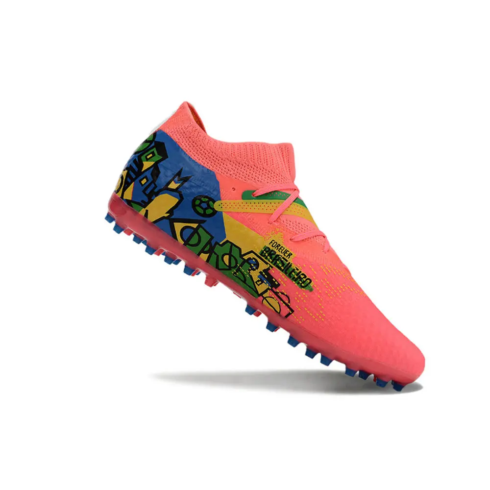 Chuteira Society Puma Future 7 MG | Design Colorido