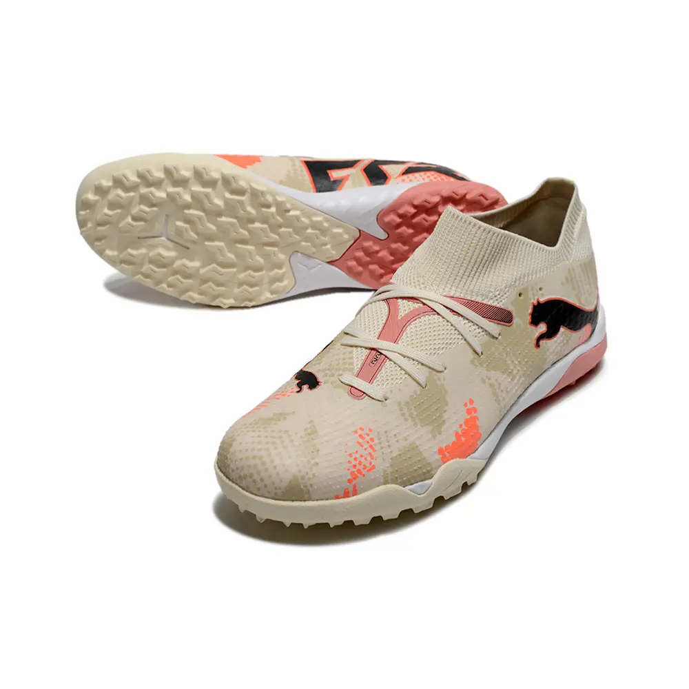 Chuteira Society Puma Future 7 TF Bege | Conforto e Durabilidade