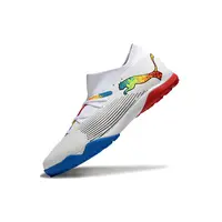 Chuteira Society Puma Future 7 TF Branco, Azul e Vermelho - imagem 2