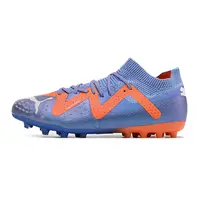 Puma Future Ultimate MG Society Shoes – Purple & Orange - imagem 1