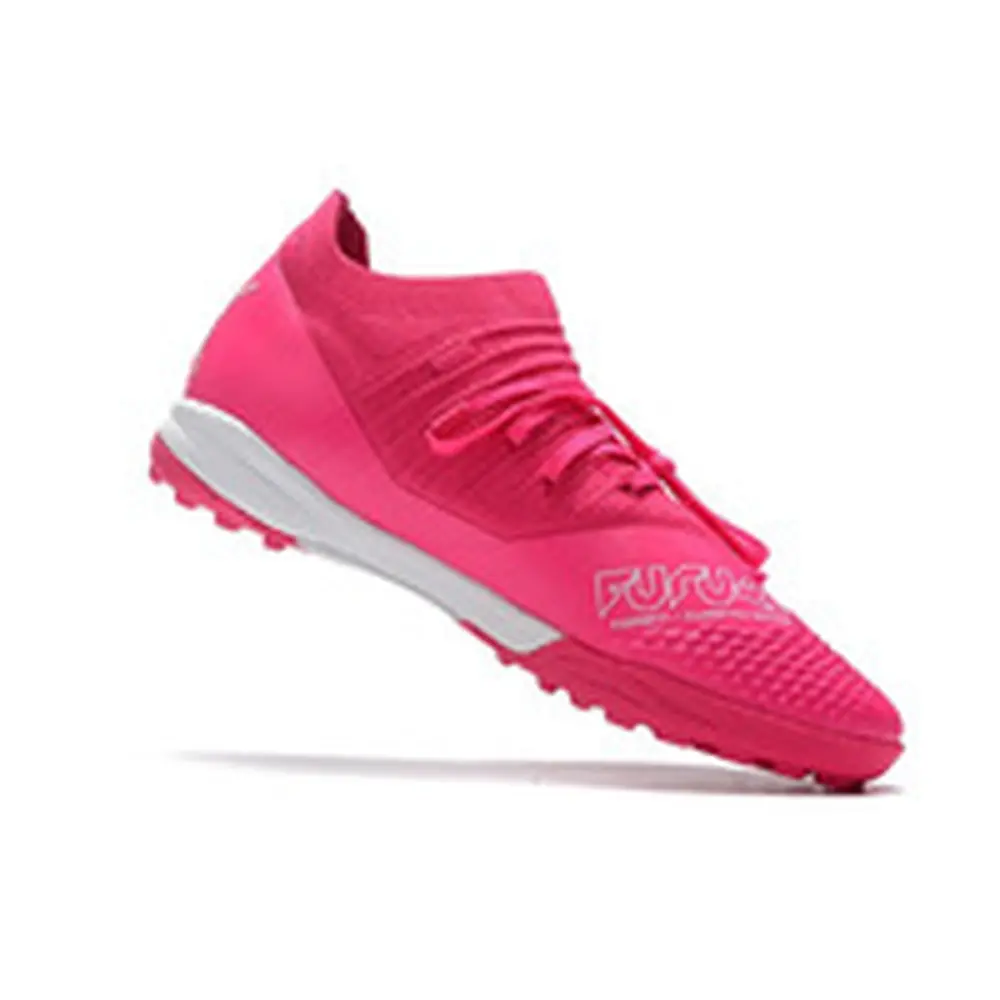 Chuteira Society Puma Future Z 1.3 TF Rosa | super leve