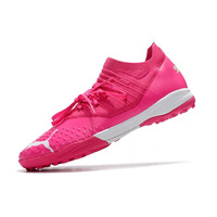 Chuteira Society Puma Future Z 1.3 TF Rosa | super leve - imagem 3
