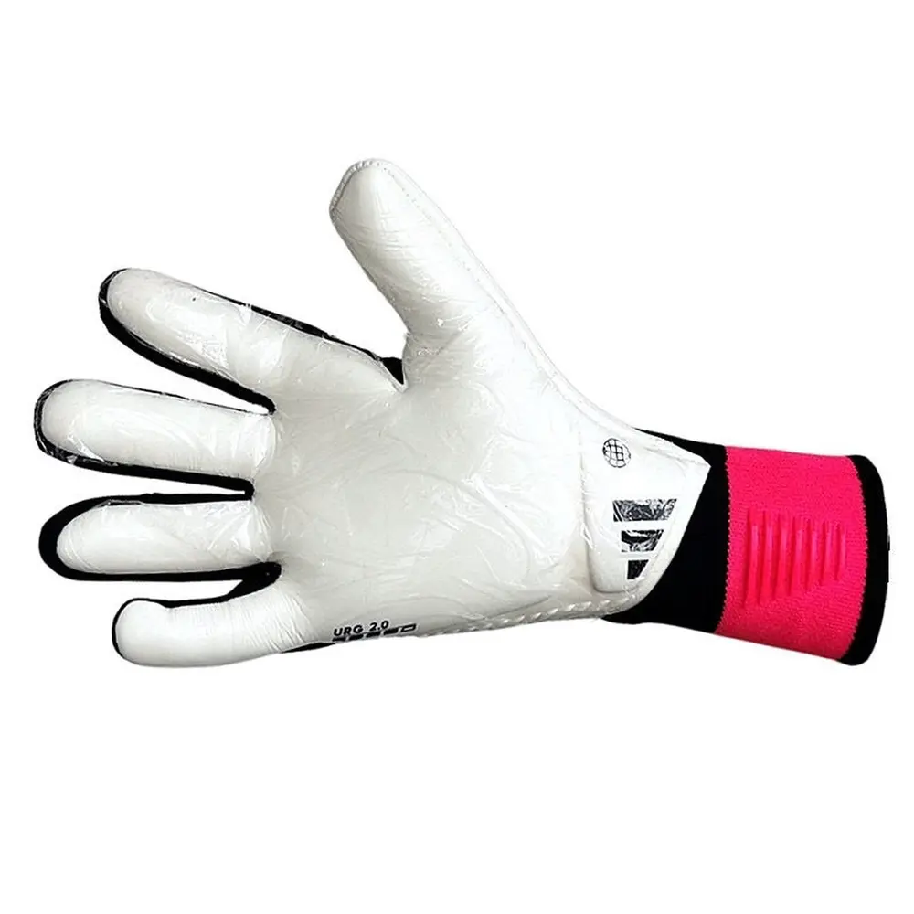 Luva de Goleiro Adidas Predator Accuracy – Preta e Rosa