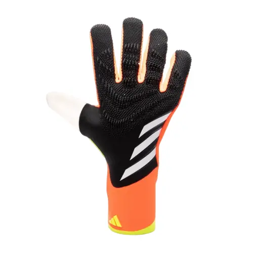 Luva de Goleiro Adidas Predator Pro Preta e Laranja 