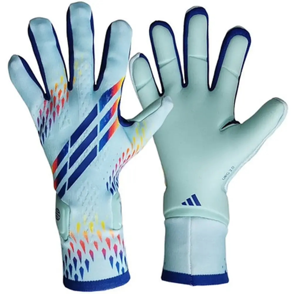 Luva Goleiro Adidas Azul | Aderência e Conforto