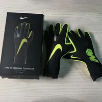 Luva de Goleiro Nike Mercurial Touch Elite Preta e Verde - imagem 4