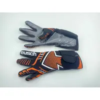 Luva de Goleiro Reusch Pure Contact Laranja e Preto - imagem 2