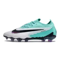 Chuteira Campo Nike Phantom GX Elite FG Branca, Verde e Roxa - Peak Ready Pack - imagem 1