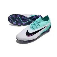 Chuteira Campo Nike Phantom GX Elite FG Branca, Verde e Roxa - Peak Ready Pack - imagem 4