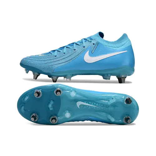 Chuteira Campo Nike Phantom GX 2 Elite Trava Mista Azul