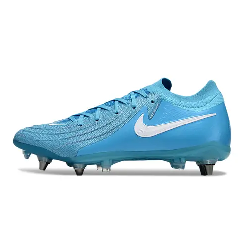 Chuteira Campo Nike Phantom GX 2 Elite Trava Mista Azul