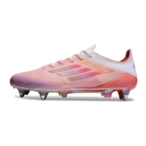 Chuteira Campo Adidas F50 Ponta de Alumínio Rosa - LY304