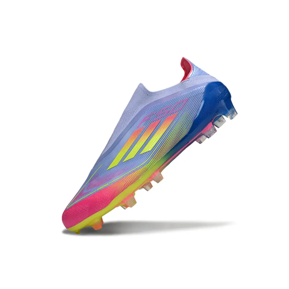 Chuteira Campo Adidas F50+ LL | Rosa e Azul - Exclusiva