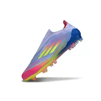 Chuteira Campo Adidas F50+ LL | Rosa e Azul - Exclusiva - imagem 3