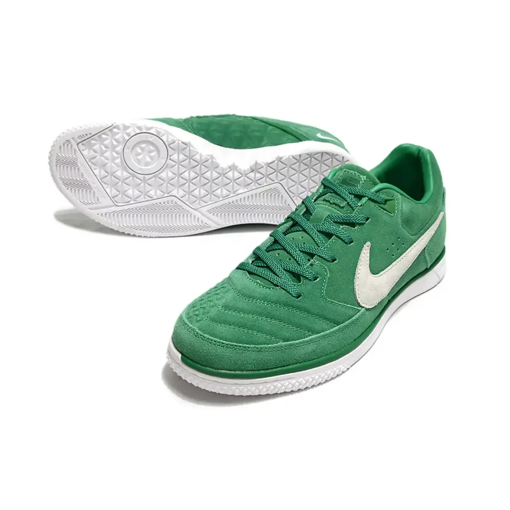 Chuteira Futsal Nike 5 Street Gato IC Verde | Velocidade e Estilo