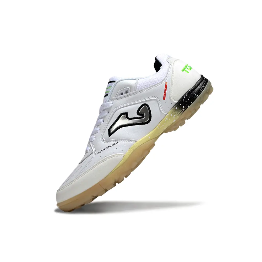 Chuteira Society Joma Top Flex TF Branco | Conforto e Performance