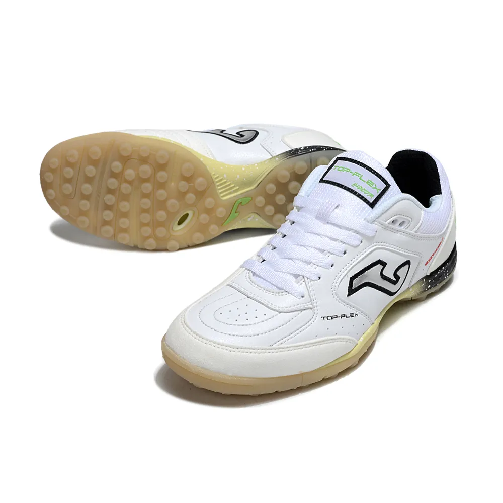 Chuteira Society Joma Top Flex TF Branco | Conforto e Performance