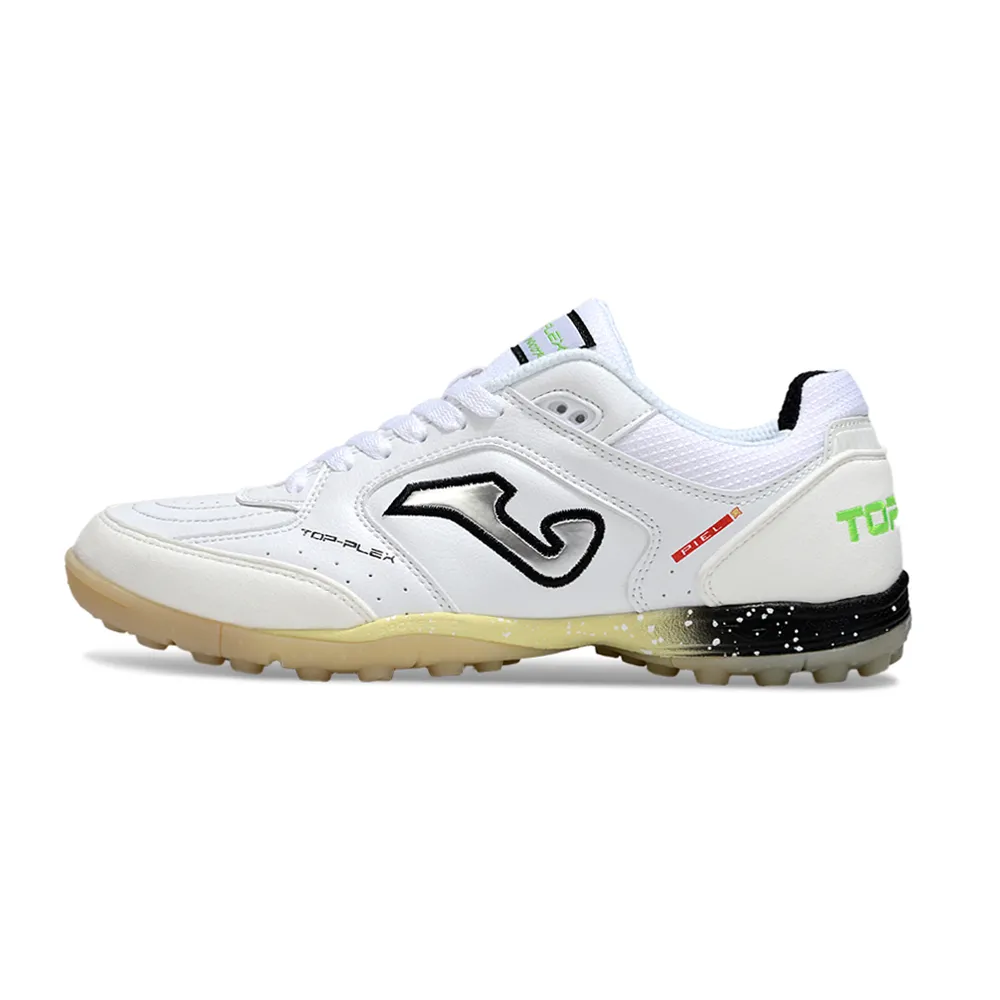 Chuteira Society Joma Top Flex TF Branco | Conforto e Performance