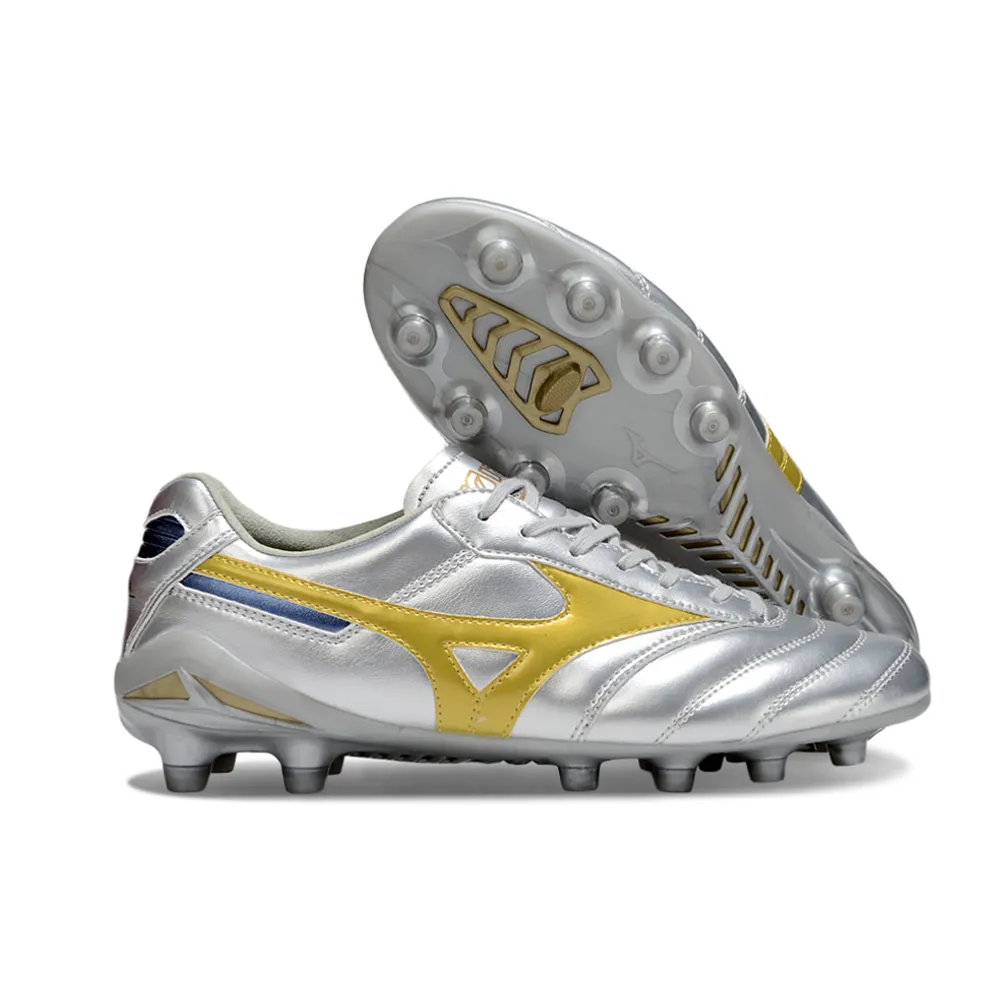 Chuteira de Campo Mizuno - Elegância clássica com alma de campeão
