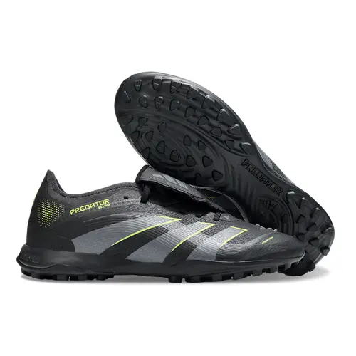 Chuteira Society Adidas Predator League Elite TF Preto e Verde