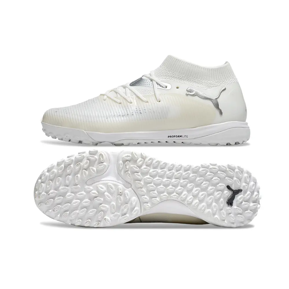 Chuteira Society Puma Future 8 TF Branco | Conforto e Controle